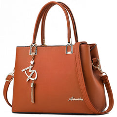Womens Purses and Handbags Shoulder Bags Ladies Designer Top Handle Satchel Tote Bag - Liz Brown