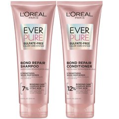L’Oréal Paris EverPure Bonding Shampoo and Conditioner Kit for Color-Treated Hair, 6.8 Ounce (Set of 2)