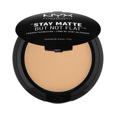 NYX Professional Makeup Stay Matte Butt Not Flat Powder Foundation in Soft Beige