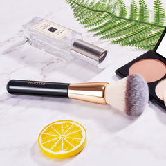 FITDON Powder Makeup Brush, Kabuki Brush for Face Large Coverage Mineral Powder Bronzer Foundation Blending Blush Buffing