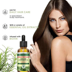 Rosemary Oil for Hair Growth, Organic Rosemary Oil, Nourish the Scalp, Moisturizing & Nourishing Body, Hair Growth Serum, Cold Pressed Essential Oil, Massage Oil