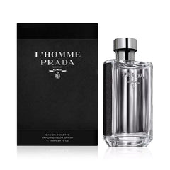 PRADA L'Homme Prada Eau de Toilette Spray, Classic Fragrance, 3.4 oz