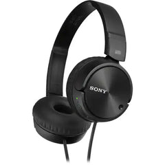 Sony Wired Noise Canceling On-Ear Headphones (MDRZX110NC) - Black
