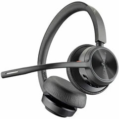 HP Poly Voyager 4320 Bluetooth Stereo Headset with BT700 USB-C Dongle, Microsoft Teams Certified (77Z30AA) - Black