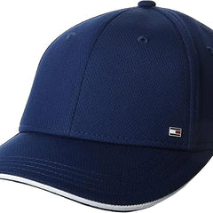 Tommy Hilfiger Men's Cotton Billy Adjustable Flap Baseball Cap