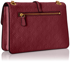 GUESS Women James Logo Convrtbl Xbody Flap Handbag