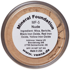 Veana Mineral Line Foundation Nude Pack of 1x 9 g