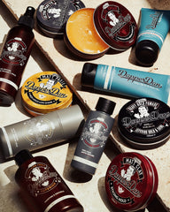 Dapper Dan Deluxe Pomade, Medium Hold Medium Shine Hair Pomade for Men, Versatile and Flexible Water Based Pomade, for a Professional Look, 2 x 100ml
