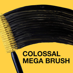 Maybelline New York Makeup Volum' Express The Colossal Washable Mascara, Glam Black Mascara, 0.31 Fl Oz