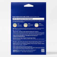 MEDIHEAL Derma Clear Teatree Treatment Spot Patch (44 Counts) - Acne Relief, Oil and Moisture Balance with Teatree & Salicylic Acid