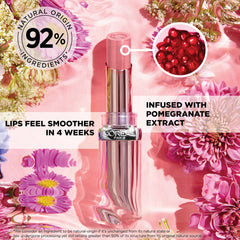 L’Oréal Paris L'Oreal Glow Paradise Hydrating Balm-in-Lipstick with Pomegranate Extract, Nude Heaven