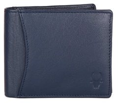 WildHorn Men Leather Wallet for Men Men's Wallet - NAVY