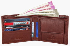 WildHorn Brown Men's Wallet - WH2055 BOMBAY BROWN