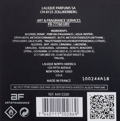 Lalique Encre Noire A L'Extreme by Lalique - perfume for men - Eau de Parfum, 50ml