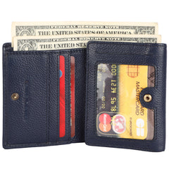 HAMMONDS FLYCATCHER Genuine Leather Wallet for Men | RFID Protected for Daily use (Croc Blue)