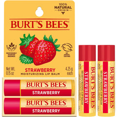 Burt's Bees Strawberry Moisturizing Lip Balm Twin Pack 2 x 0.15 oz., 2 ct