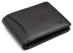 WildHorn Men Leather Wallet for Men Men's Wallet - JADE BLACK