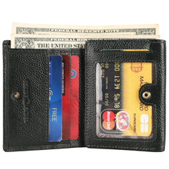HAMMONDS FLYCATCHER Genuine Leather Wallet for Men| RFID Protected| Trifold Wallet - Sea Green