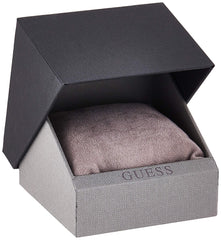 GUESS Men's Quartz Watch with Analog Display and Silicone Strap W1132G1