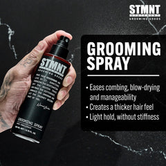 STMNT Grooming Goods Grooming Spray, 6.7 oz Natural Finish Thicker Hair Feel Non Sticky, 6.7 Fl Oz (Pack of 1)