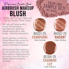 Belloccio Makeup Trio Sample Blush Set