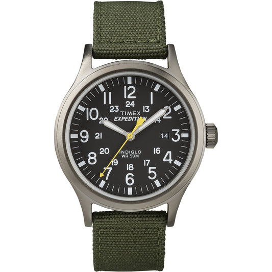 Timex Expedition Scout Nylon Strap Gents Watch (T499619J) - Green