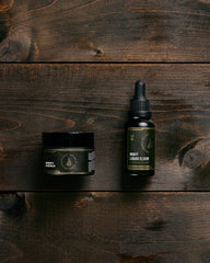 The Beard Struggle Beard Growth Kit for Men Essential Beard Kit includes Beard Balm, Beard Oil, Beard Wash, & Beard Conditioner - Beard Grooming Kit for Men - Gold Collection - Valhalla's Gates