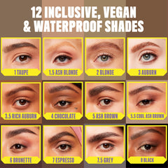 Nyx Professional Makeup Micro Brow Eyebrow Pencil, 03 Auburn, 1 Count (Pack Of 1)