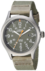 Timex Expedition Scout Nylon Strap Gents Watch - Green/Titanium