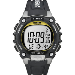Timex Men's Ironman Classic 100 Full-Size Watch - Black/Yellow