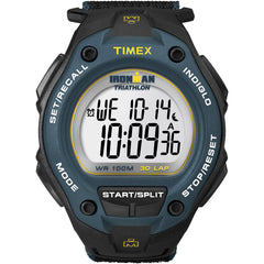 Timex Ironman Classic 30 Oversized 43mm Watch - Black/Blue