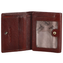 HAMMONDS FLYCATCHER Genuine Leather Original Money Wallet for Men | RFID Protected for Daily use (Croc Brown)