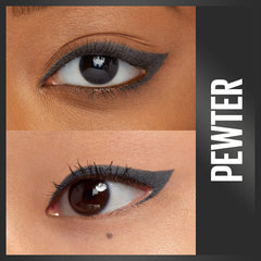 Maybelline Unstoppable Mechanical Eyeliner Pencil Dual Pack, Pewter, 0.02 oz