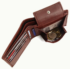 WildHorn Brown Men's Wallet - Maroon