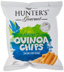 Hunter's Gourmet Sea Salt And Cider Vinegar Quinoa Chips - 28g