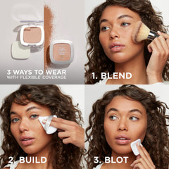 L’Oréal Paris L'Oreal True Match Super-Blendable Oil Free Powder Foundation, N5 Medium, 0.33 oz, Packaging May Vary