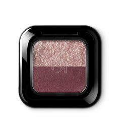 KIKO MILANO Bright Duo Eyeshadow, 10 Golden Mauve/Burgundy