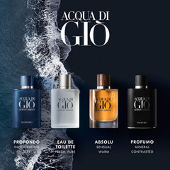 Acqua di Gio by Giorgio Armani - Eau de Toilette for Men (3.4 oz)