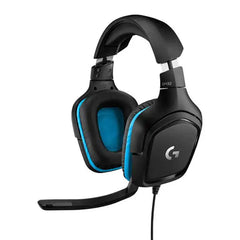 Logitech G432 Wired 7.1 Channel Surround Sound Gaming Headset - Black