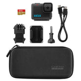 Gopro Hero 4K Camera Bundle With 64GB MicroSD And Carrying Case (CHDCB-130-SC) - Black