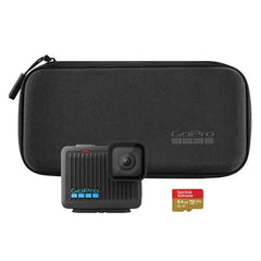 Gopro Hero 4K Camera Bundle With 64GB MicroSD And Carrying Case (CHDCB-130-SC) - Black