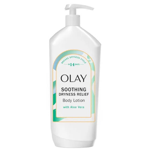 Olay Body Lotion for Women 24hr Moisturizing & Deep Hydration, Absorbs Instantly, Penetrating Vitamin B3 Complex For All Skin Types -18 fl oz