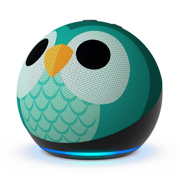 Amazon Echo Dot 5th Gen (Kids Edition) Smart Speaker - Owl