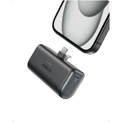 Anker Nano Power Bank with Built in USB-C Connector 22.5W – Black