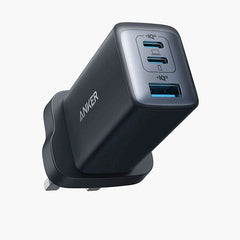 Anker Power 3-Port USB-C Charger 65W – Black