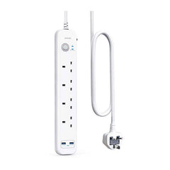 Anker Power Extend USB 4 Strip Iteration β White