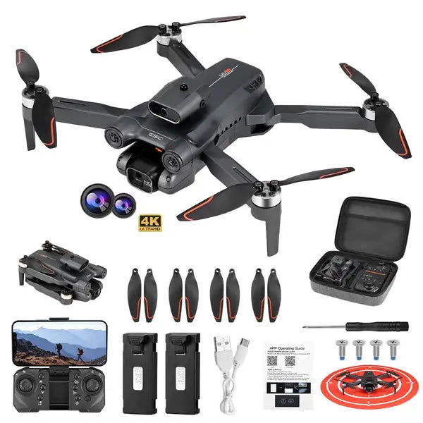 Anpro S1S Drone with 4K HD Camera for Adult, RC Quadcopter with
