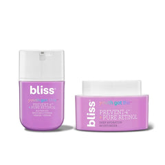 Bliss Skincare Set β Vitamin C, Hyaluronic Acid & Retinol Duo | Brightening, Hydrating & Anti-Aging Vegan Skincare Collection | Clean, Cruelty-Free Daily Routine for Radiant, Firm, Plump Skin