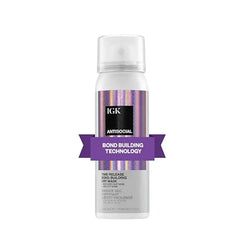 IGK Antisocial Overnight Bond Building Dry Hair Mask No Rinse Leave In Treatment for Damaged Hair Strengthens, Smooths & Softens Vegan, Sulfate Free, Color Safe .