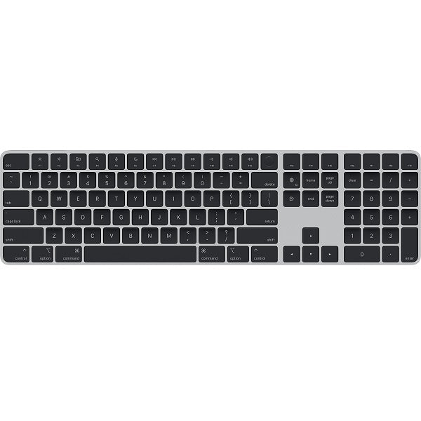 Apple Magic Keyboard With Touch ID and Numeric Keypad (MMMR3LL/A) - Black